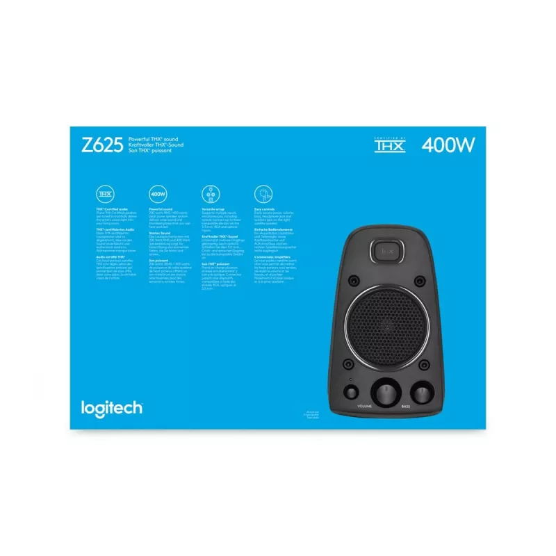 LOGITECH Z625 2.1 channels 200 W Black
