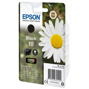 Epson Daisy Singlepack Black 18 Claria Home Ink