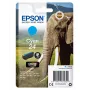 Epson Elephant Singlepack Cyan 24 Claria Photo HD Ink, Standard Yield, Cyan, Dye-based ink, 4.6 ml, 1 pc(s), 360 pages