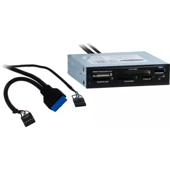 Card Reader Inter-Tech CI-01 USB 3.2 Gen 1 Internal Black