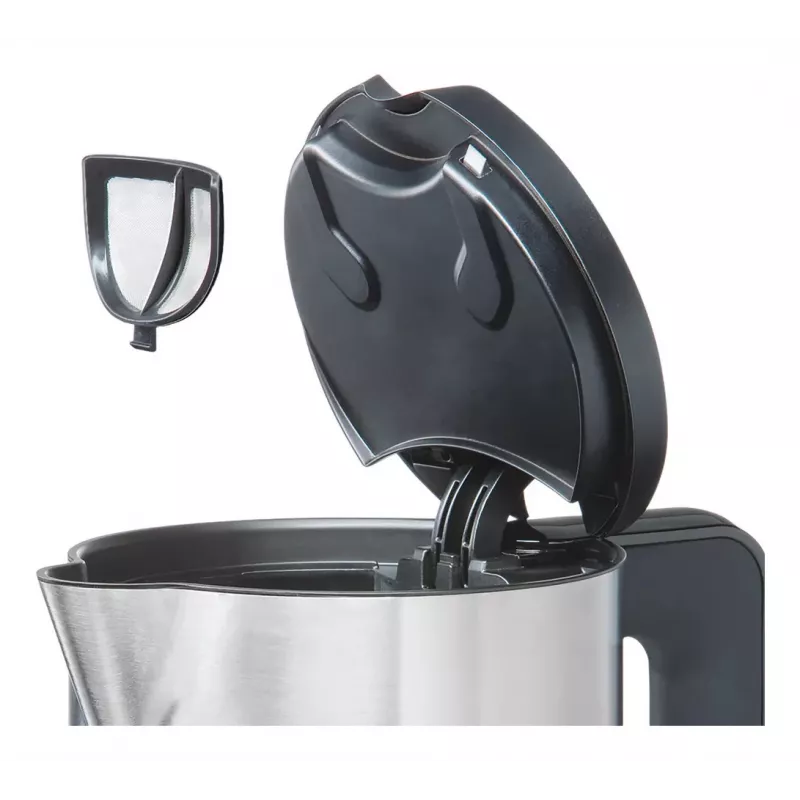 Bosch TWK8611P electric kettle 1.5 L 2400 W Anthracite, Stainless steel, White