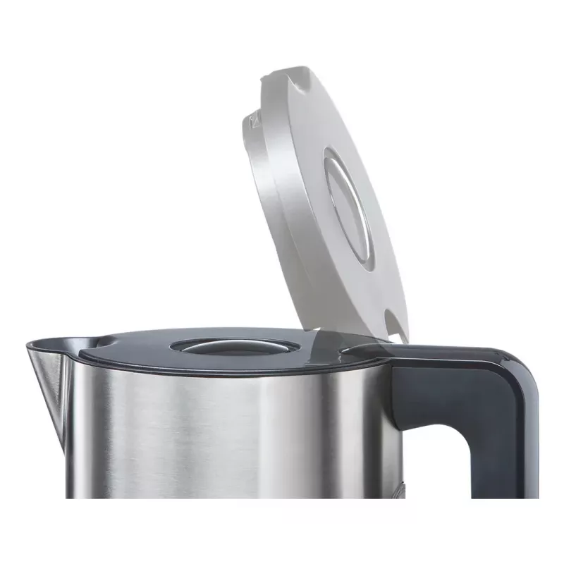 Bosch TWK8611P electric kettle 1.5 L 2400 W Anthracite, Stainless steel, White