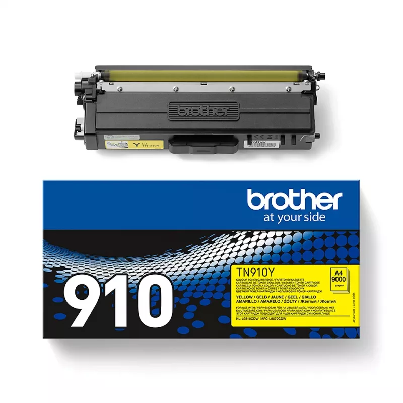 Toner Brother TN910Y Ultra Jumbo 10000 pages Yellow