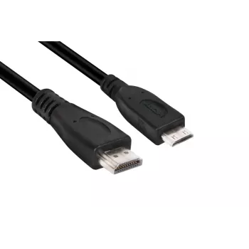 CLUB3D Mini HDMI™ to HDMI™ 2.0 4K60Hz Cable 1M / 3.28Ft