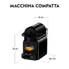 Capsule espresso machine De’Longhi Inissia EN 80.BAE, Nespresso, 0.7 L water tank, 19 bar, black