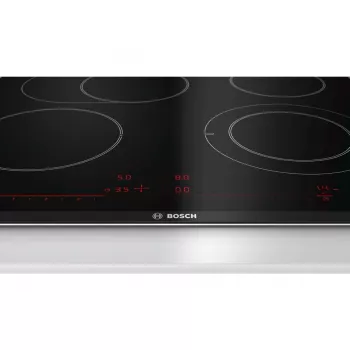 Bosch Serie 8 PKN675DP1D 60cm Ceramic Hob with PerfectFry Sensor, TouchSelect, PowerBoost, Black