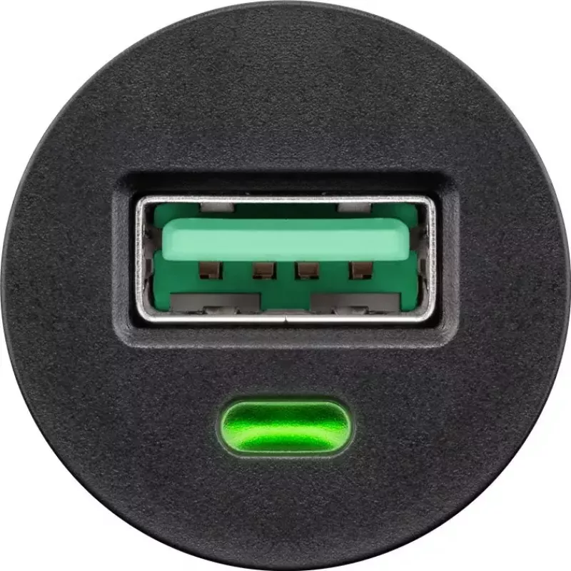 Vehicle charging adapter Goobay 18 W Quick Charge 3.0 black