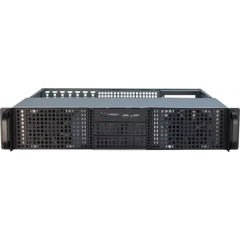 Server Case Inter-Tech 2U-20240 Rack Black