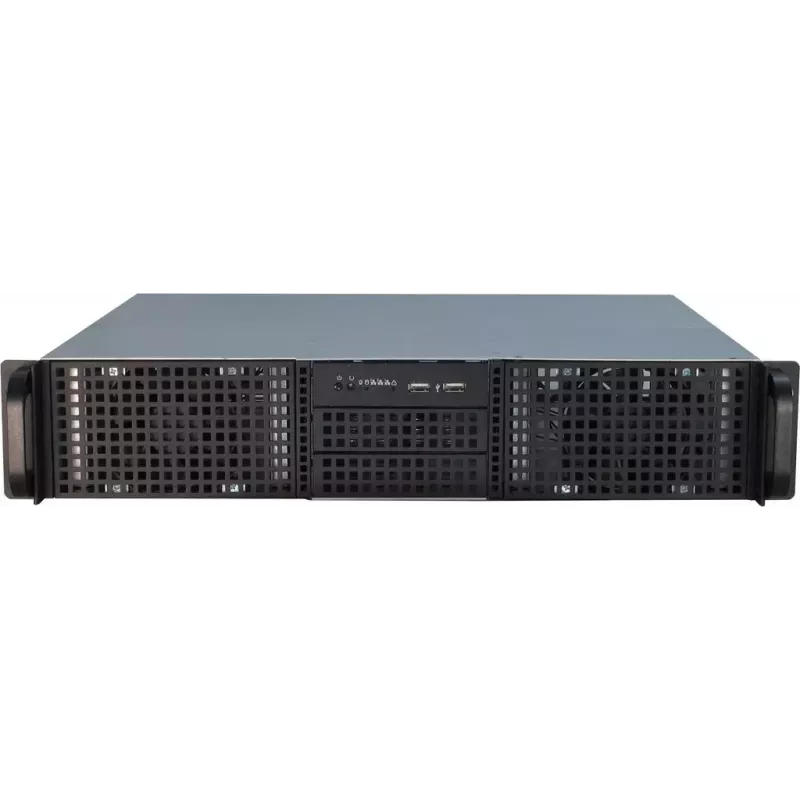 Server Case Inter-Tech 2U-20240 Rack Black