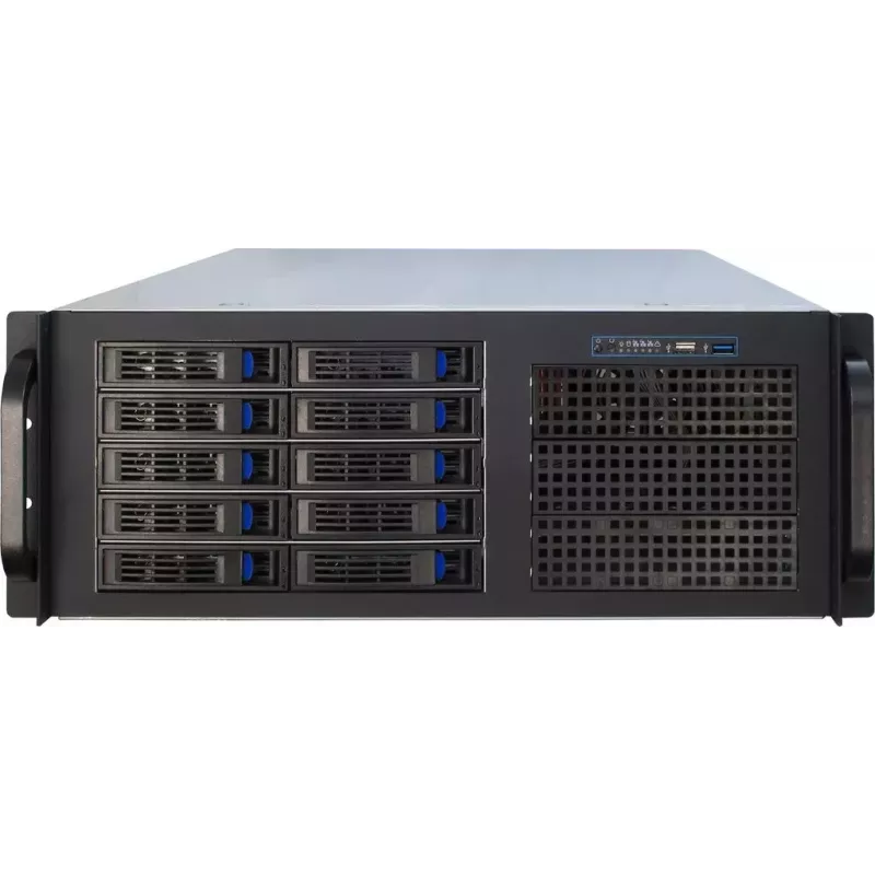 Server Case Inter-Tech IPC 4U-4410 Rack Black