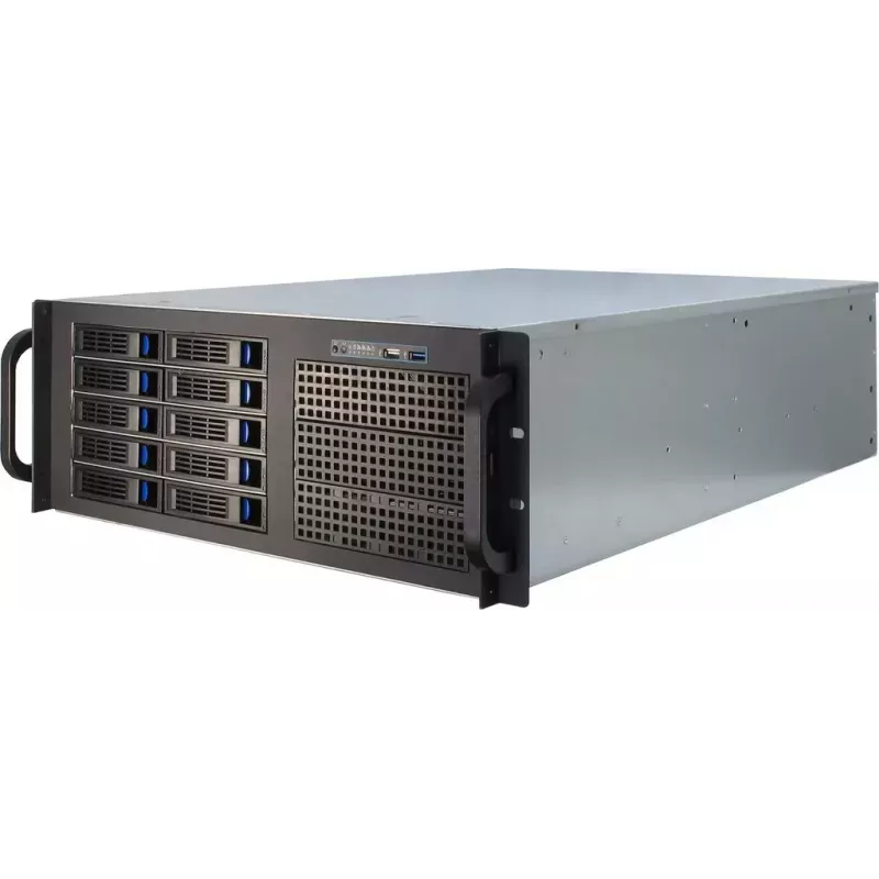 Server Case Inter-Tech IPC 4U-4410 Rack Black
