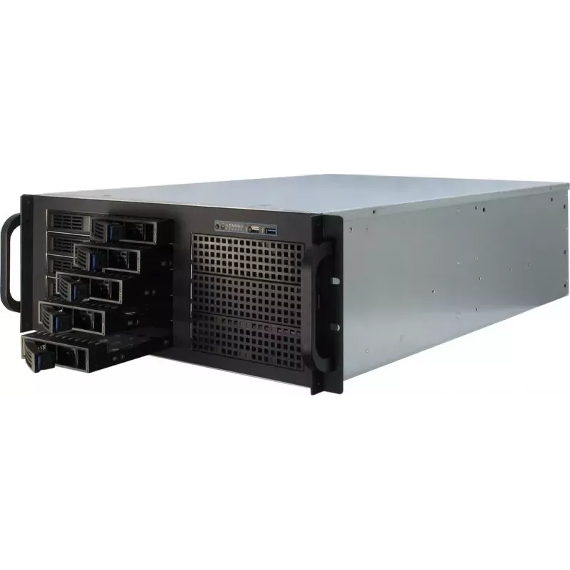 Server Case Inter-Tech IPC 4U-4410 Rack Black