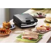 Tefal Snack Collection SW852D sandwich maker 700 W Black, Stainless steel