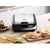 Tefal Snack Collection SW852D sandwich maker 700 W Black, Stainless steel