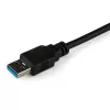 StarTech.com SATA to USB Cable with UASP, Black, 6 Gbit/s, CE, FCC, 0 - 60 °C, -10 - 70 °C, 49 mm