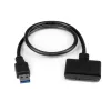 StarTech.com SATA to USB Cable with UASP, Black, 6 Gbit/s, CE, FCC, 0 - 60 °C, -10 - 70 °C, 49 mm