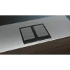 Siemens EX675LXC1E hob Black, Stainless steel Built-in Zone induction hob 4 zone(s)