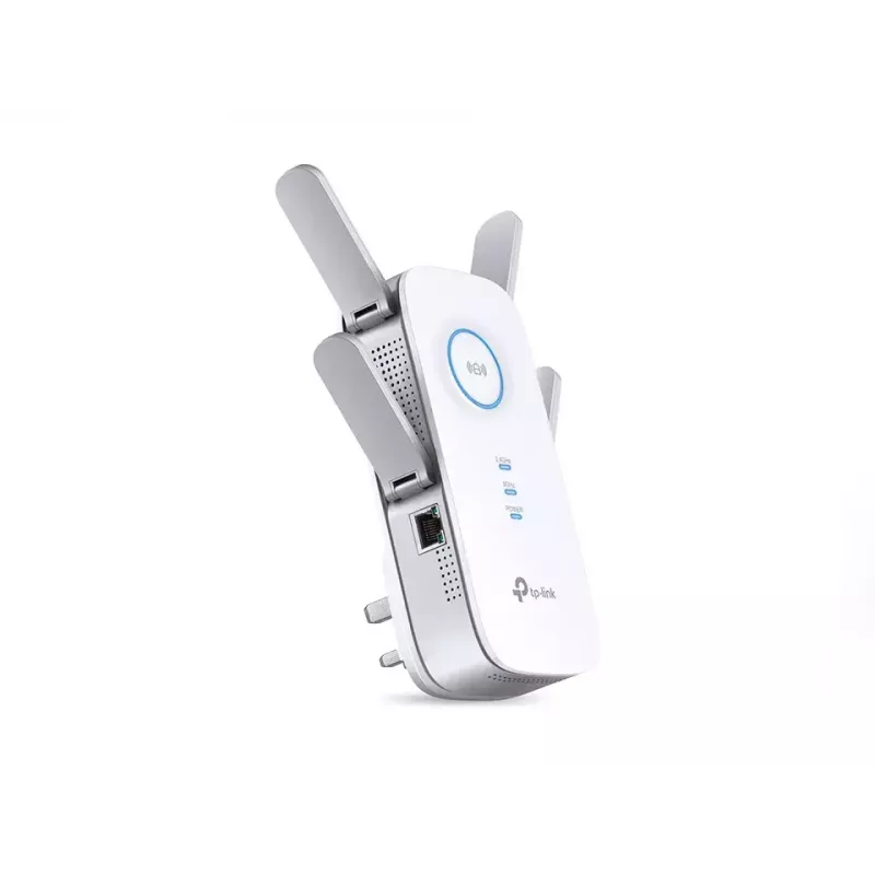 TP-Link RE650 network extender Network transmitter White 10, 100, 1000 Mbit/s