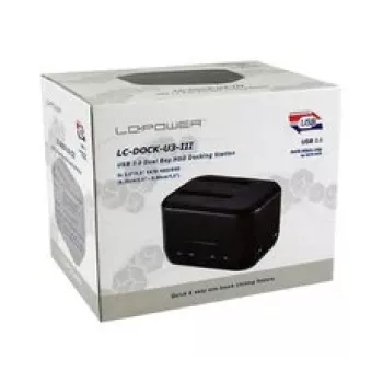 Storage Drive Docking Station LC-Power LC-DOCK-U3-III