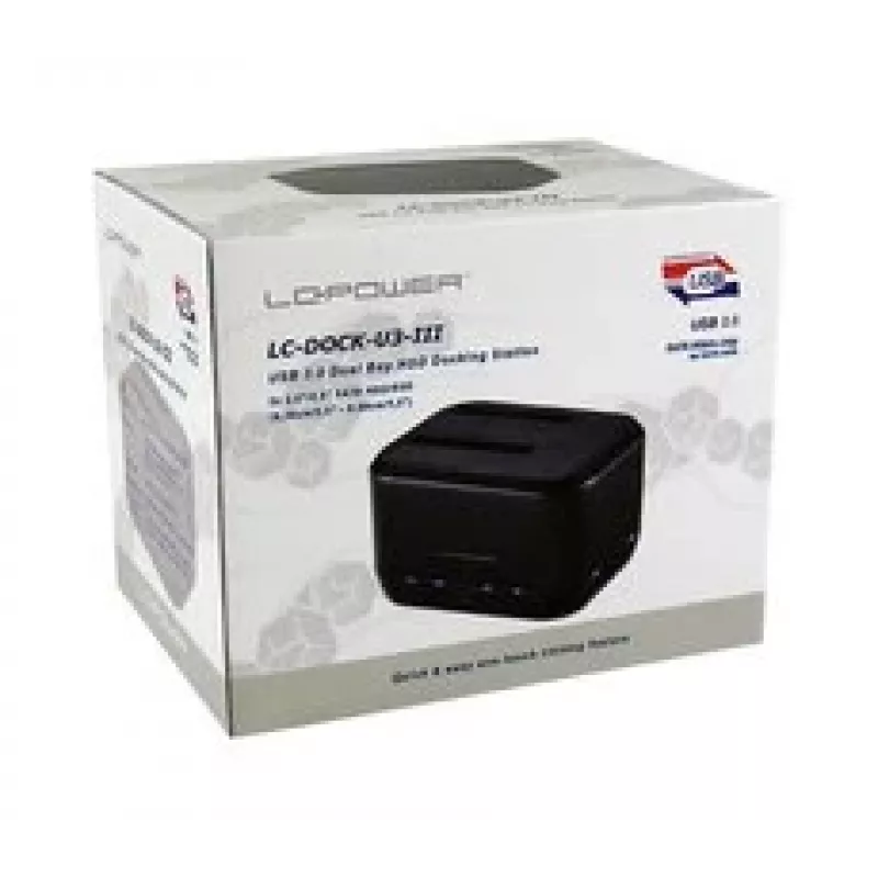 Storage Drive Docking Station LC-Power LC-DOCK-U3-III