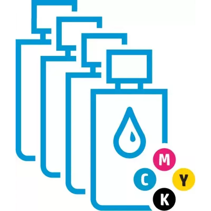 Ink Bottle HP 31 Yellow Original 1VU28AE