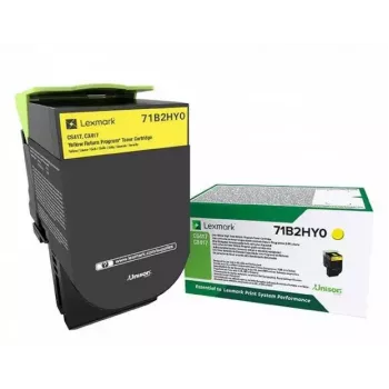 Toner Lexmark 71B2HY0 3000 pages Yellow