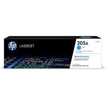 HP 205A Cyan Original LaserJet Toner Cartridge, 900 pages, Cyan, 1 pc(s)