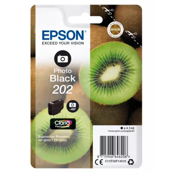 Cartridge Epson 202 4.1 ml photo black for Expression Premium XP-6000 XP-6005 XP-6100 XP-6105