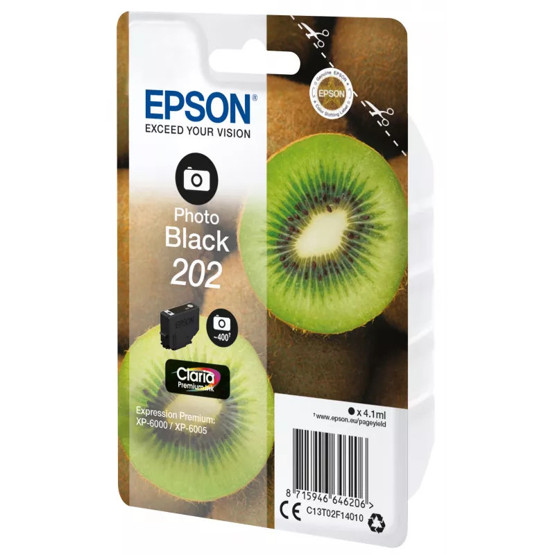 Cartridge Epson 202 4.1 ml photo black for Expression Premium XP-6000 XP-6005 XP-6100 XP-6105