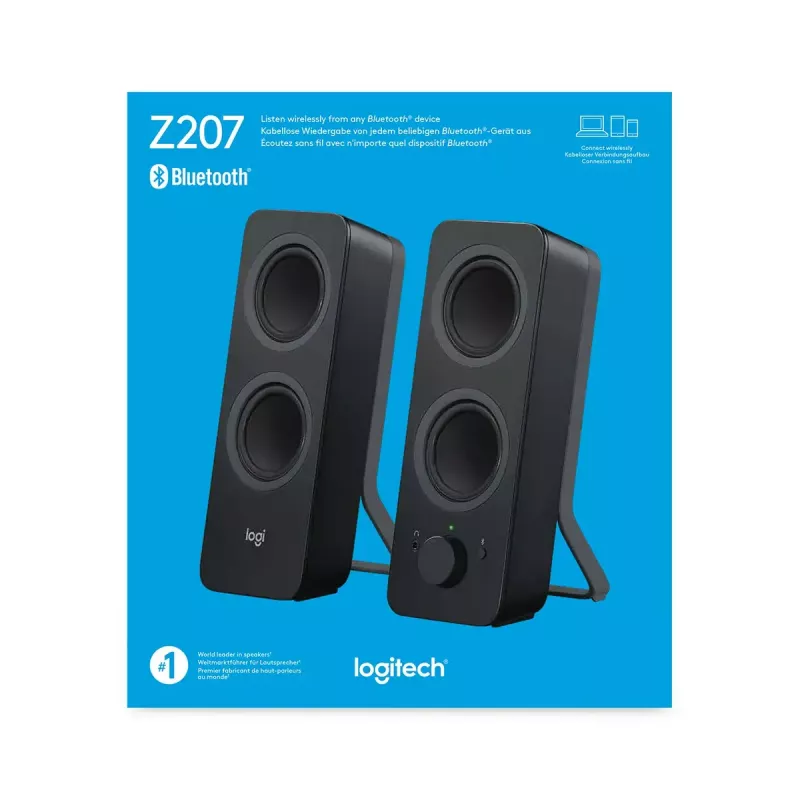Speaker Logitech Wireless Bluetooth Black 980-001295