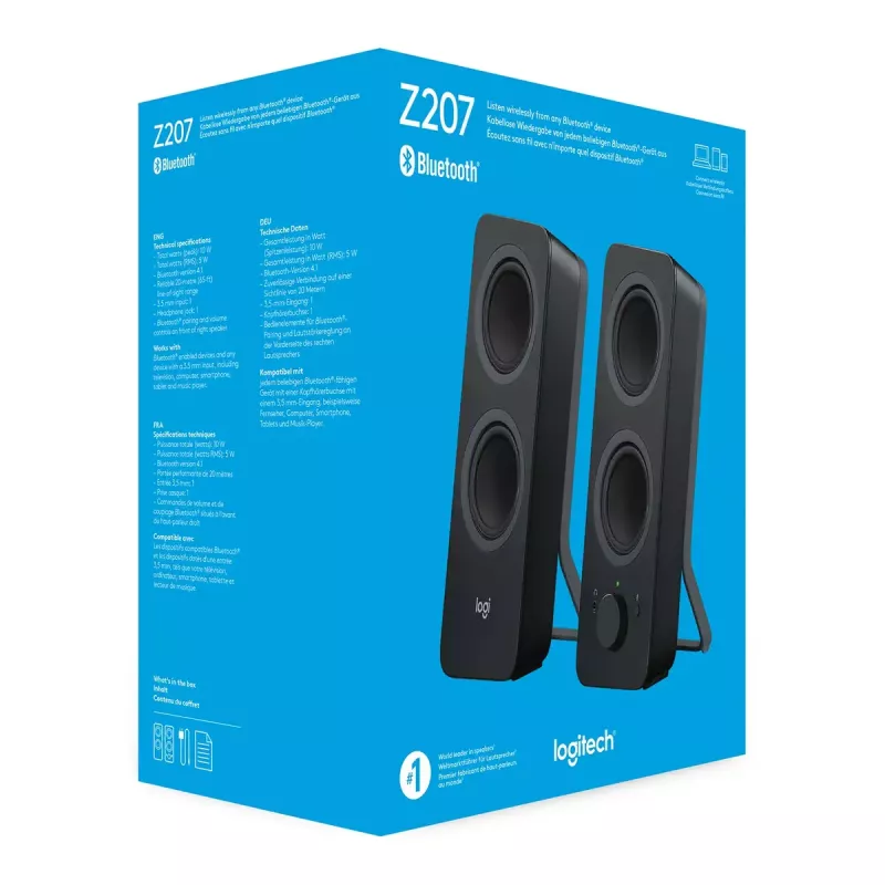 Speaker Logitech Wireless Bluetooth Black 980-001295