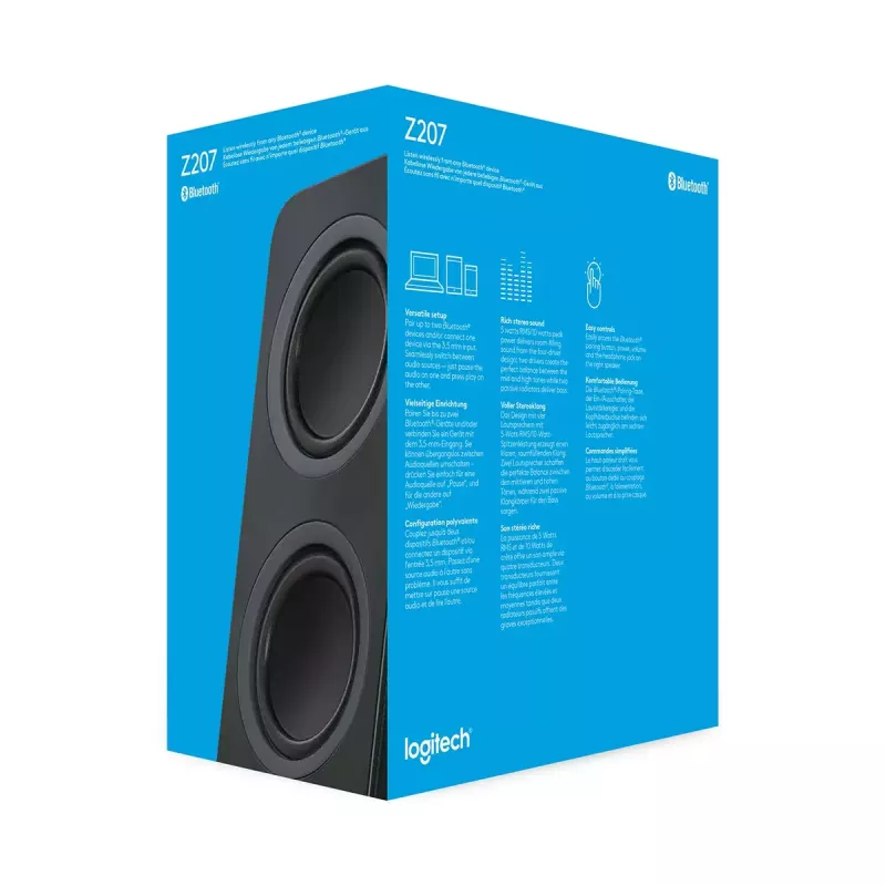 Speaker Logitech Wireless Bluetooth Black 980-001295