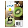 Epson Kiwi Singlepack Yellow 202 Claria Premium Ink, Standard Yield, Yellow, Pigment-based ink, 4.1 ml, 1 pc(s), 300 pages