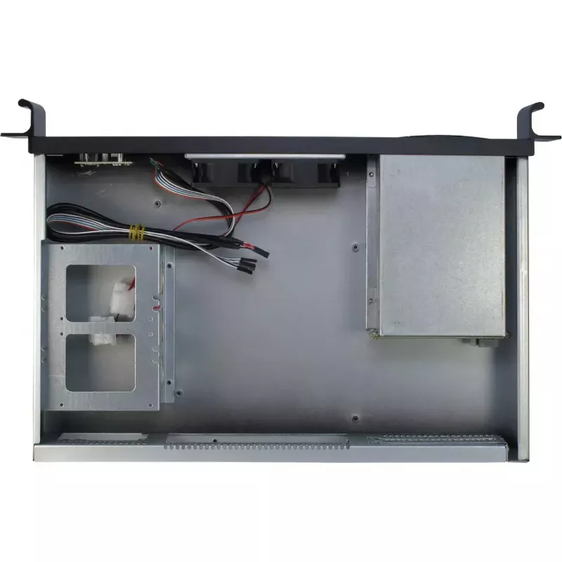 Server Case Inter-Tech 1.5U-1528L Rack Black