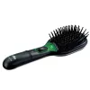 Paddle hairbrush BRAUN BR710 for adults, black and green, 175 g
