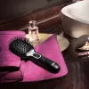 Paddle hairbrush BRAUN BR710 for adults, black and green, 175 g