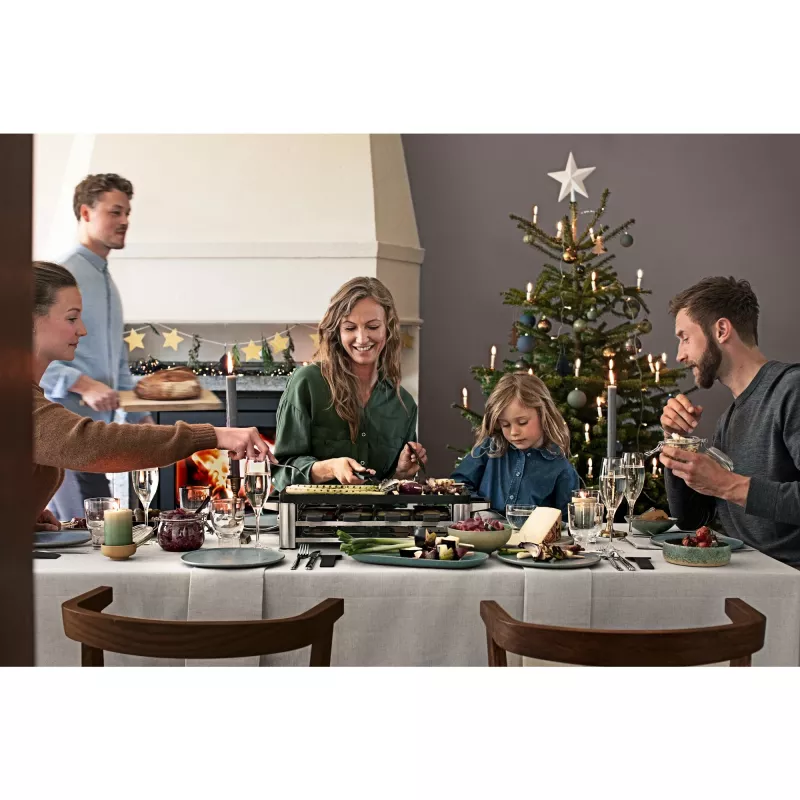 WMF Lono 0415040011 raclette grill 8 person(s) 1500 W Black, Chrome