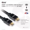 CLUB3D HDMI 2.0 4K60Hz RedMere cable 15m/49.2ft