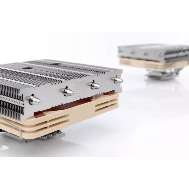 CPU cooler Noctua NH-L12S — low-profile cooler, 120 mm fan, PWM, 12 V, 1850 RPM max, 94.2 m³/h airflow, compatible sockets LGA1700/1200/115x/1156 and AM4/AM5