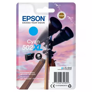 Cartridge Epson 502XL Cyan 470 pages