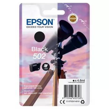 Cartridge Epson 502 black T02V1 C13T02V14010