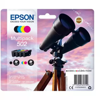 Cartridge Epson C13T02V64010 502 Multipack BK C M Y