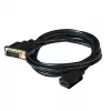 CLUB3D DVI to HDMI 1.4 Cable M/F 2m/6.56ft Bidirectional