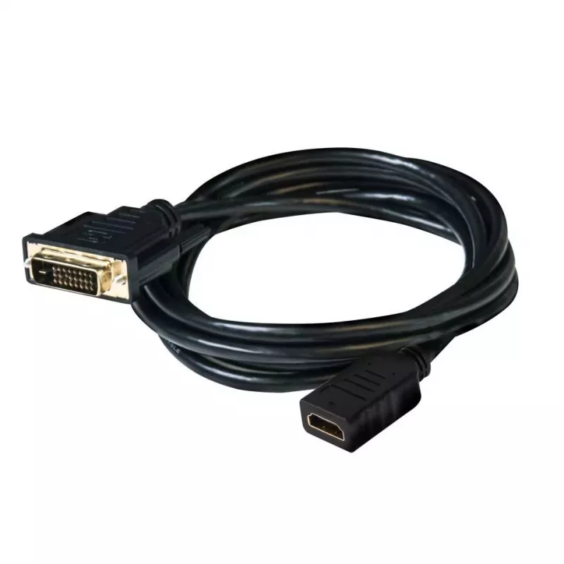 CLUB3D DVI to HDMI 1.4 Cable M/F 2m/6.56ft Bidirectional