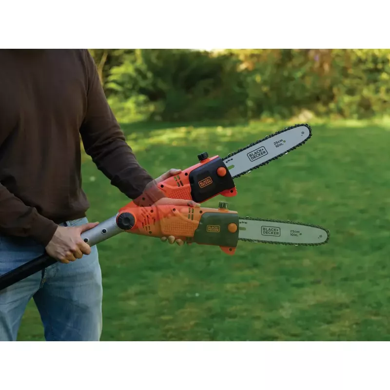 Electric pruner Black & Decker PS7525-QS, 800 W mains, 25 cm blade, 22 mm cutting diameter, 3.8 kg