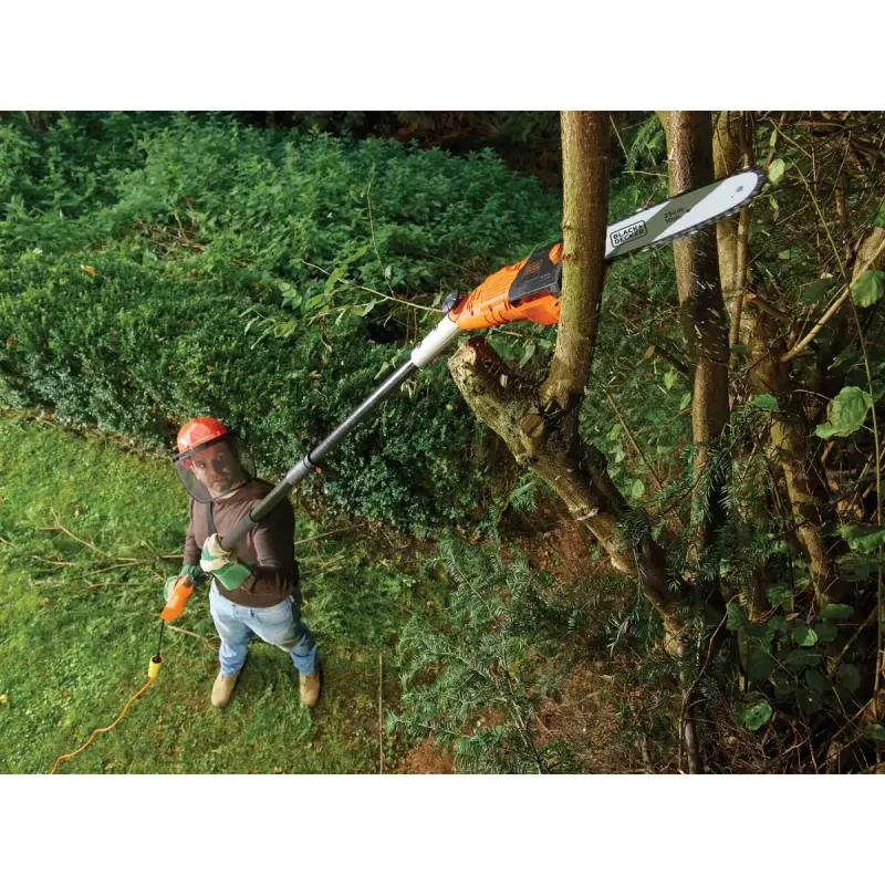 Electric pruner Black & Decker PS7525-QS, 800 W mains, 25 cm blade, 22 mm cutting diameter, 3.8 kg