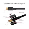 CLUB3D DisplayPort 1.4 HBR3 8K Cable M/M 4m /13.12ft, 4 m, DisplayPort, DisplayPort, Male, Male, 7680 x 4320 pixels