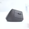 Ergonomic wireless mouse Logitech MX Vertical, MX Vertical, 4000 DPI, RF Wireless + Bluetooth, right-hand, Graphite, office use