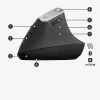 Ergonomic wireless mouse Logitech MX Vertical, MX Vertical, 4000 DPI, RF Wireless + Bluetooth, right-hand, Graphite, office use