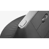 Ergonomic wireless mouse Logitech MX Vertical, MX Vertical, 4000 DPI, RF Wireless + Bluetooth, right-hand, Graphite, office use